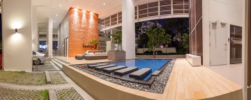 Tree tops Pattaya for sale (South Pattaya), spacious 2 bedroom unit, beautiful sea view, hurry and reserve now!