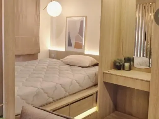 ให้เช่า Life Ladprao ชั้นสูง ห้องมุม ห้องเป็นสัดส่วน ตกแต่งสวย วิวเปิดโล่ง รีบจองเลย images
