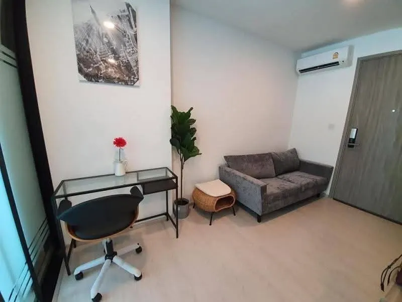 Room for rent, Knightbridge Phahon Yothin Interchange project, ready to move in, fully furnished, appliances included, good price, reserve now!
