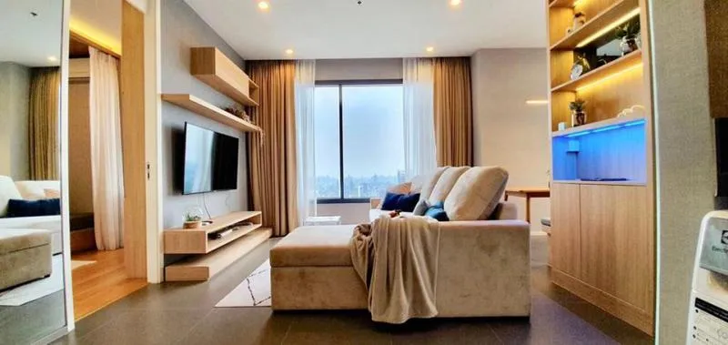ขายคอนโด M Ladprao สวยเวอร์ 2 นอน 2 น้ำ ห้องนั่งเล่นใหญ่ มีไม่กี่ห้องในตึก 62.13 ตรม ห้ามพลาด !!