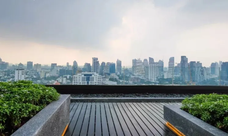 ให้เช่า The FINE Bangkok Thonglor-Ekamai ชั้น 10 แต่งครบ พร้อมอยู่ จองเลย