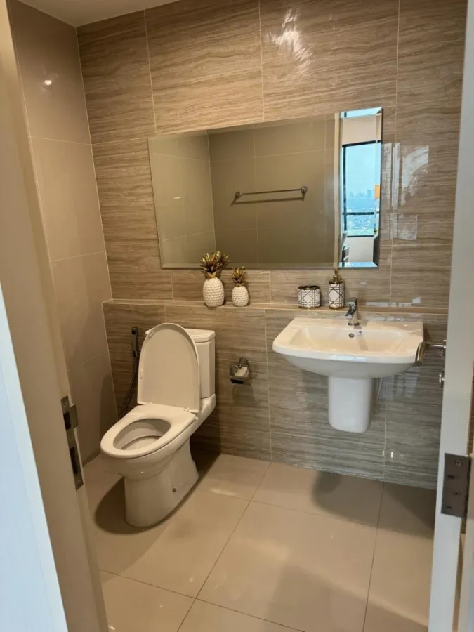 Condo for sale, Nish Mono Sukhumvit-high-class bearing, decorated The furniture ends in one place. Don't wait.