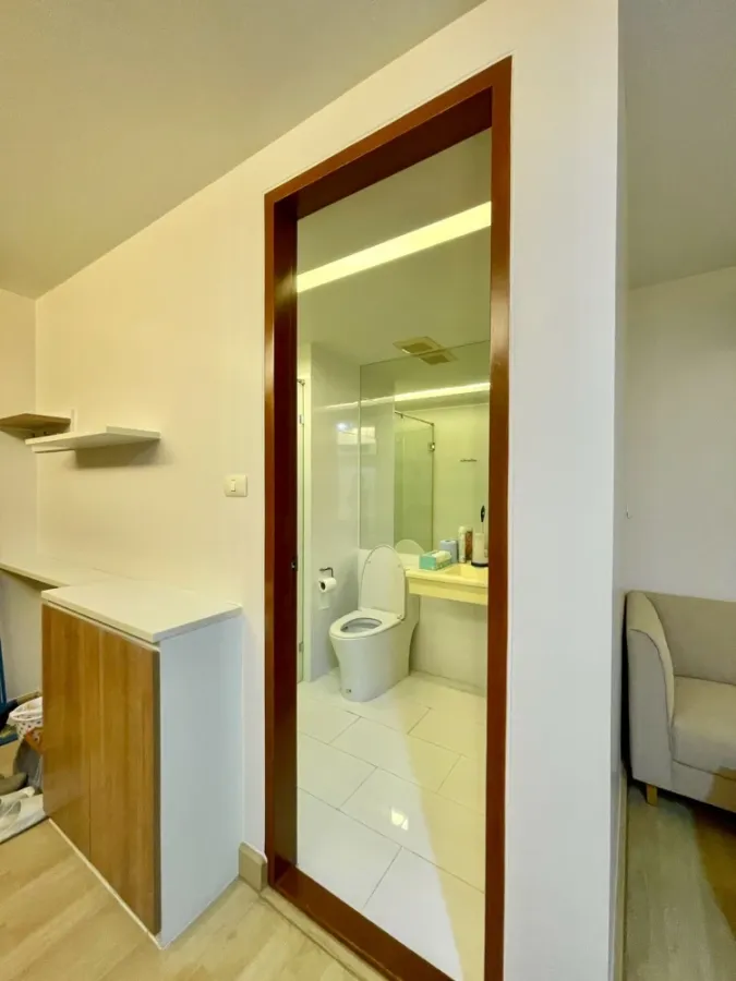 Condo for rent, Emerald Residence Ratchada, ready to move in, complete amenities, good price, come and reserve now.