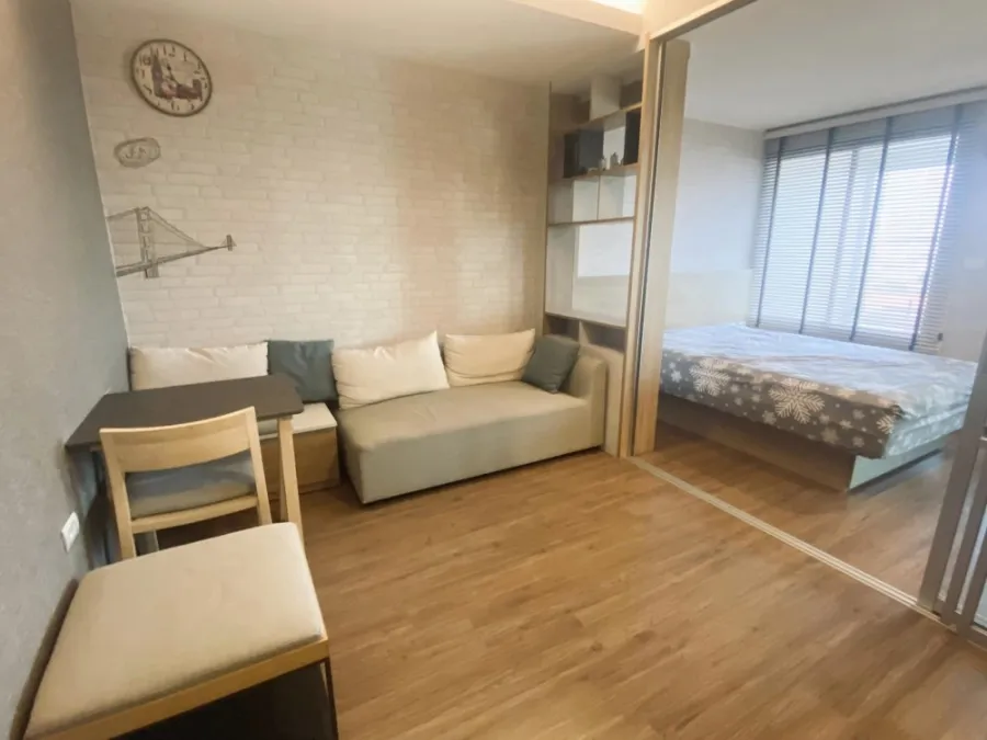ปล่อยเช่า U​ delight residence Riverfront ​พระราม3 ห้องแต่งพร้อมอยู่ มาแต่ตัวเข้าอยู่ได้เลย รีบจอง
