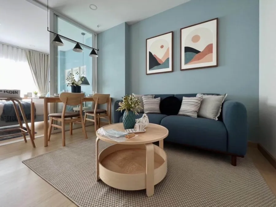 For rent Supalai Veranda Ramkamhaeng, decorated in lovely tones, very nice, full furniture, very good price, book now