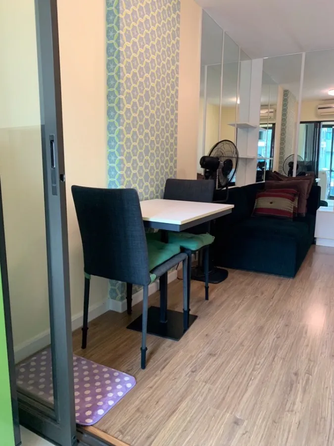 ให้เช่า I condo สุขุมวิท 103 ชั้น 7 วิวสระว่ายน้ำ ห้องกั้นเป็นสัดส่วน น่าอยู่ขนาดนี้ ไม่จองพลาดมากนะ
