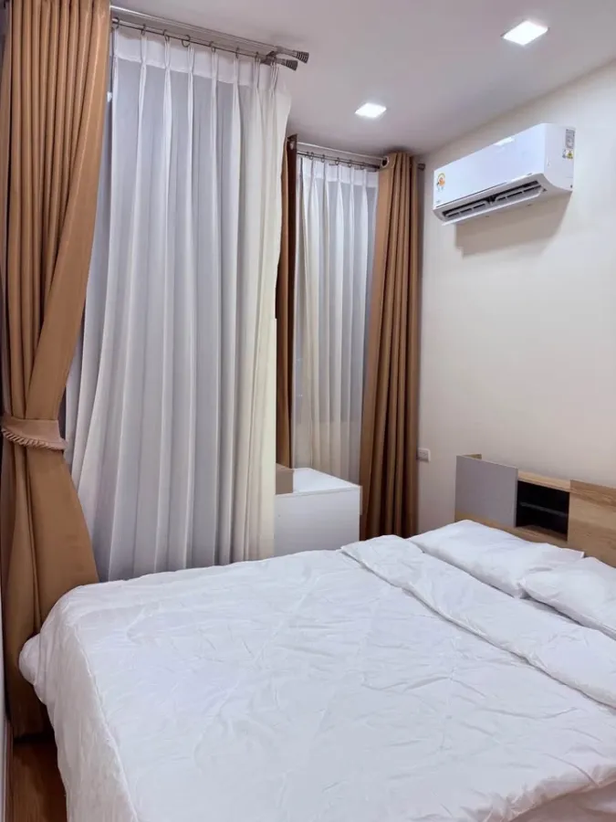 ให้เช่า Q House Sukhumvit 79 ห้องพร้อมอยู่ เฟอร์พร้อม กว้างขวางอยู่สบาย จองเลย