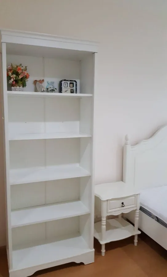 For rent Life at Tha Phra, very beautiful room, very pleasant, 7th floor, high, good condition, fully furnished If interested, hurry to reserve.