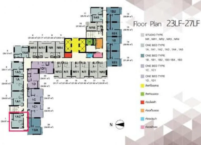For Rent คาซ่า คอนโด บางใหญ่ ห้องใหม่มือ 1 แบ่งเป็นสัดส่วน ห้องมุมไม่ติดใคร วิวหมู่บ้าน โปร่งโล่ง