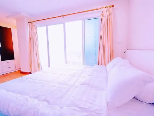 For sale, for rent!! Condo Pratchaya Place, Ratchada-Huai Khwang, 6th floor, corner room, fully furnished, hurry and reserve now!! images