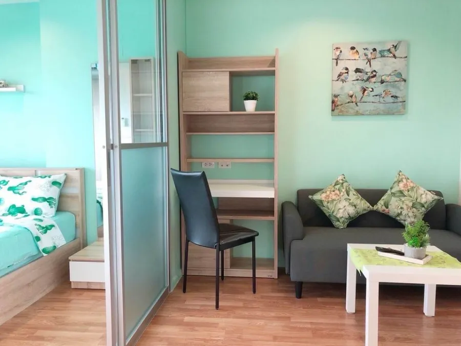 Condo for rent, Lumpini Park Petchkasem 98, pool view room, open air atmosphere, fully furnished, don't miss it