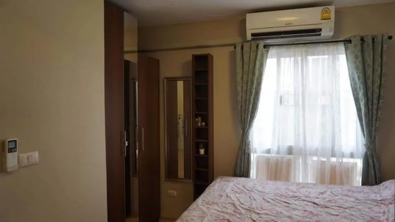 ห้องนี้แต่งน่าอยู่สุดๆๆ เฟอร์จัดเต็มมากๆๆ ให้เช่า Plum Condo แจ้งวัฒนะ สเตชั่น