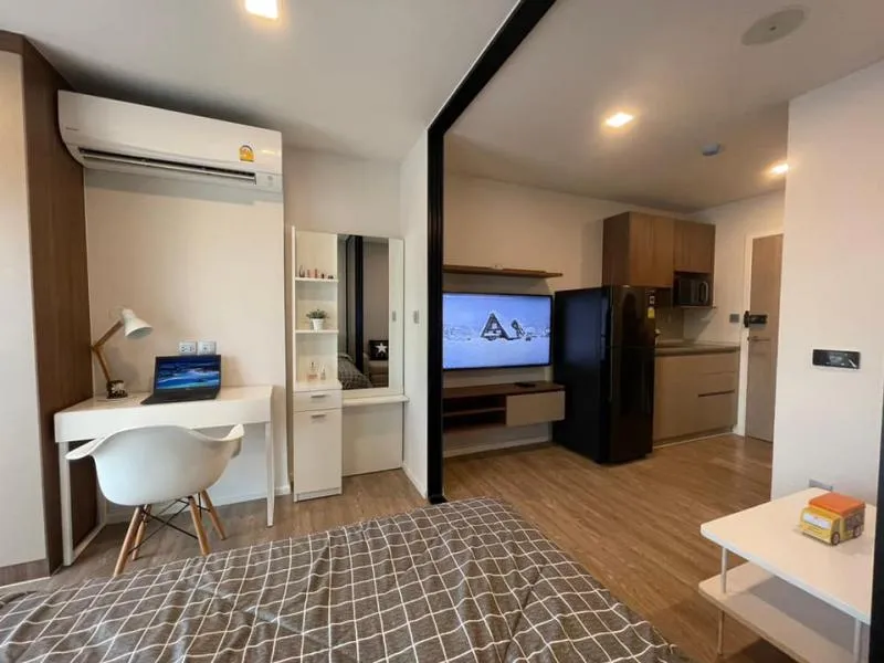 วิวนอกแจ่มๆๆ ให้เช่า KAVE TOWN SPACE Smart TV 50 นิ้ว Magic remote จัดเต็มสุดๆๆไปเลย ห้ามพลาดเด็ดขาด