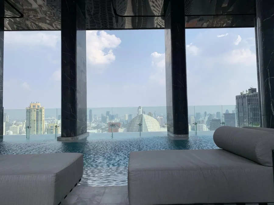 Condo for rent, Ashton Asoke, high floor, corner room, privacy, complete with facilities, book now