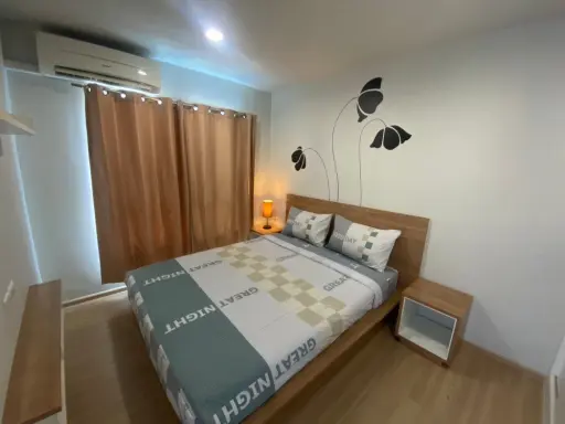 For rent, Rich Park 2 @ Taopoon Interchange, 25th floor, beautifully decorated room with full decoration, book now, hurry up.