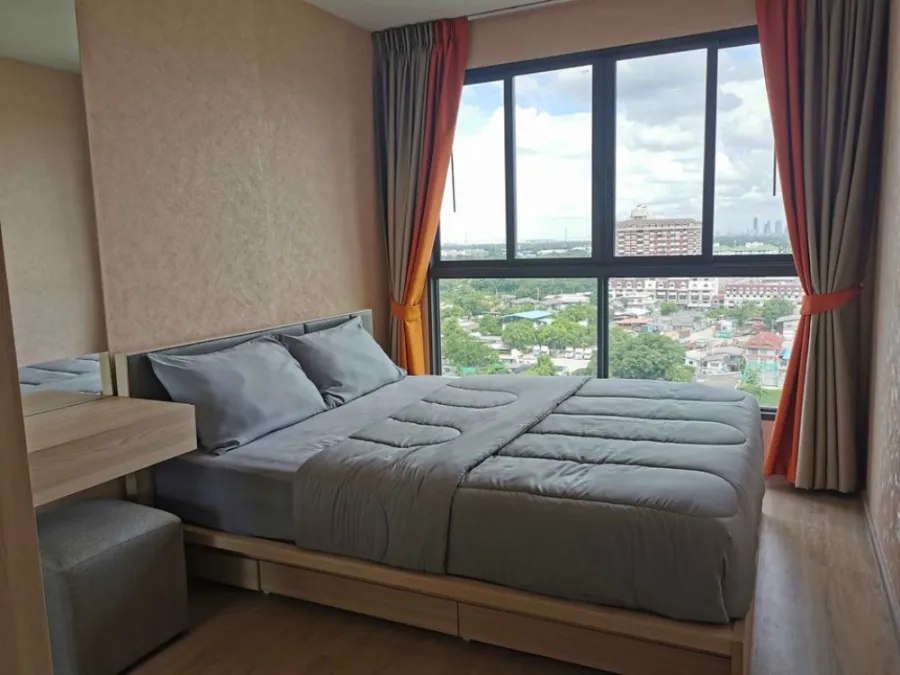 For rent urgently!! Condo Ideo O2, fully furnished, near BTS Bangna, convenient to travel, book now!!