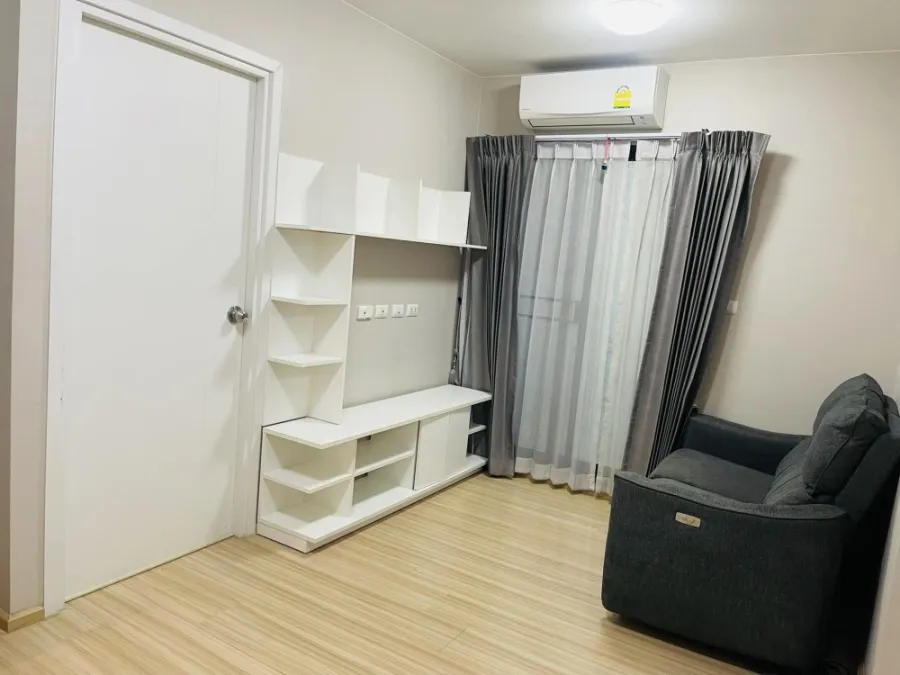 For rent, Plum Condo Chaengwattana, 2 bedrooms, 1 bathroom, decorated very nicely. Hurry up to reserve now.