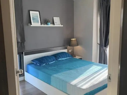 For sale, for rent, Hallmark Ngamwongwan, 8th floor, beautifully decorated, great price, hurry up and come and own it today.