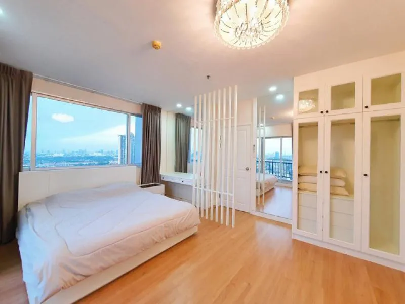 ขาย supalai vista tiwanon intersection ห้องมุม ชั้นสูง แต่งสวย เฟอร์นิเจอร์บิวอินท์ใหม่ทั้งห้อง