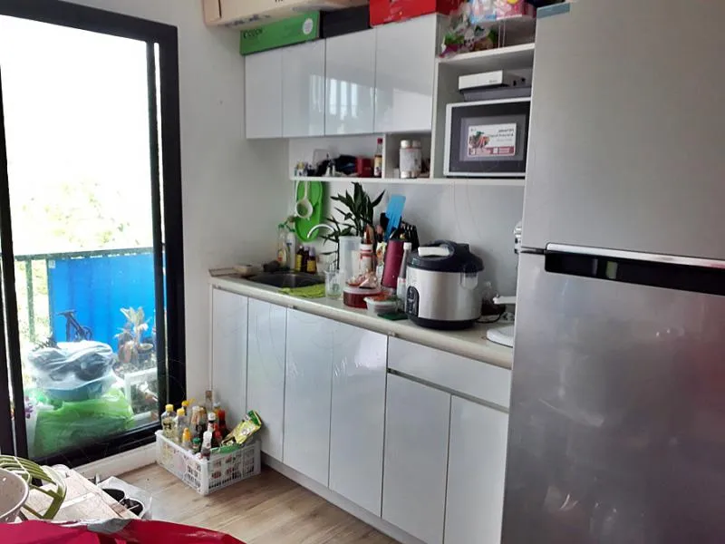 Condo for sale, Icon Petchkasem 39, 3rd floor, 2 bedrooms, 2 bathrooms, north room, not hot, 2 balconies, hurry up