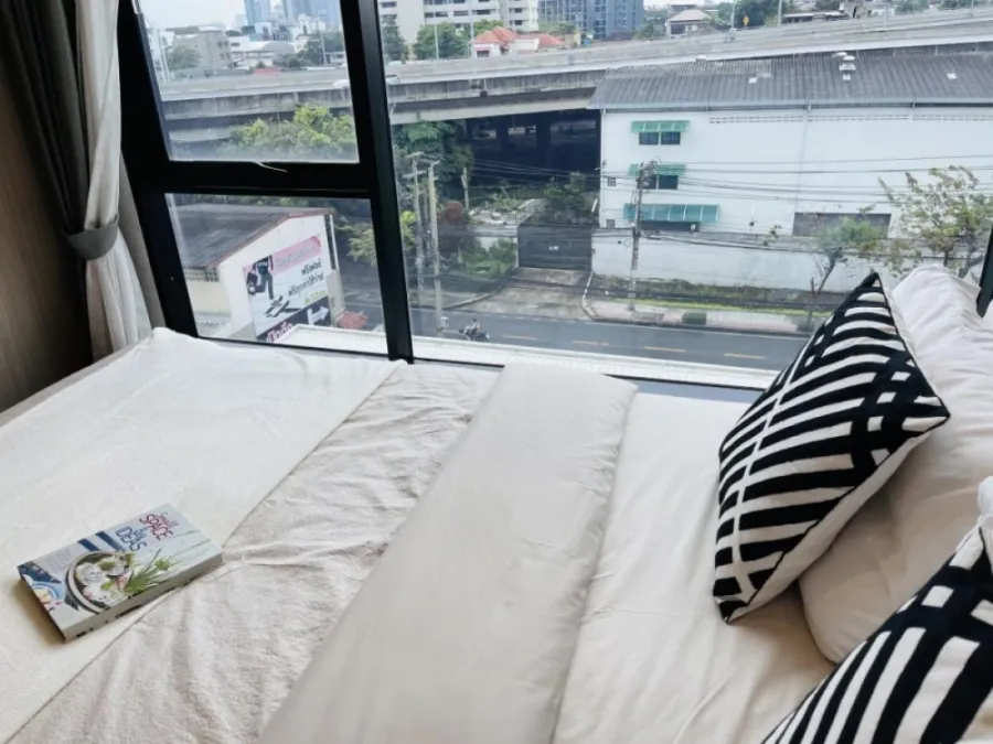 Urgent sale!! Condo The Niche Mono Sukhumvit 50, 6th floor, Building B, beautiful room, decorated in Modern luxury style, don't miss it!!