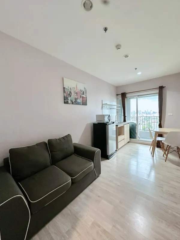 ให้เช่า Plum Condo Ramkhamhaeng Station ห้องพร้อมอยู่ เฟอร์ เครื่องใช้ไฟฟ้าครบ รีบมาจับจองเลย