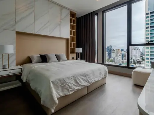 ให้เช่า ดิ เอส แอท สิงห์ คอมเพล็กซ์ ห้องตกแต่งทันสมัย ชั้นสูง 22F พร้อมวิวเมือง จองเลยอย่าลังเล images