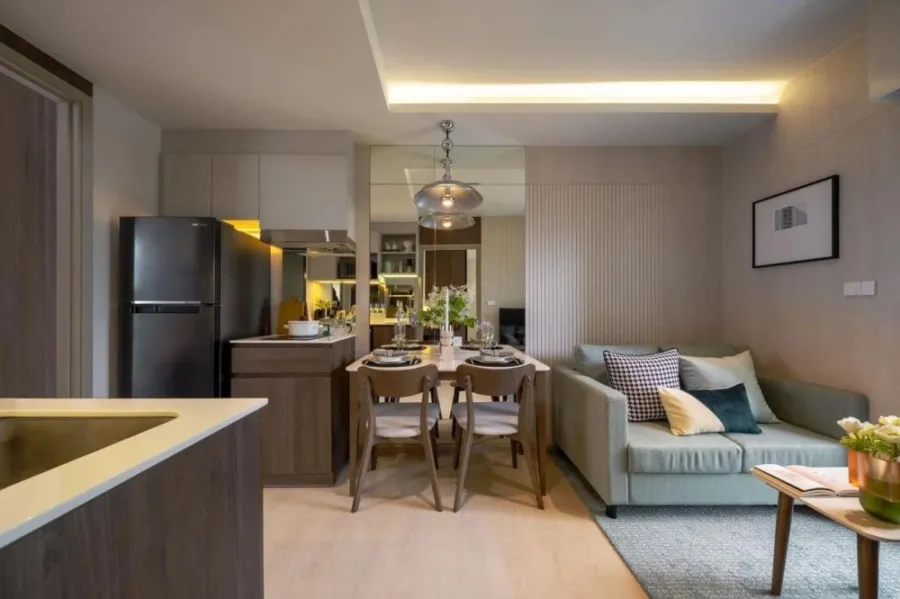 Selling down payment New Cross Khu Khot Station, Building B, 7th floor, good project, nice location, book now, don't miss it.