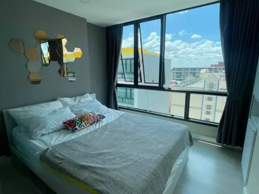 ให้เช่า คอนโด เดอะคิวบ์ นวมินทร์-รามอินทรา ห้องสวย ตกแต่งพร้อมอยู่ ห้ามพลาด