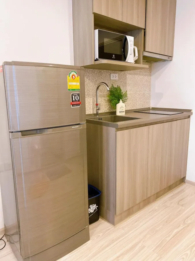 For sale, rent, Ideo Mobi Bang Sue, Grand Interchange, corner room, north view, garden view, fully furnished, book now.