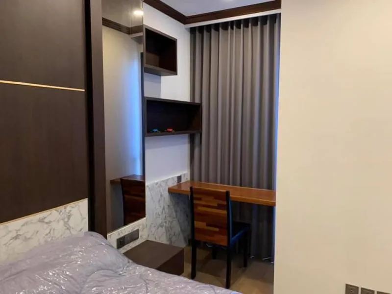 Condo for rent, Ashton Chula-Silom, beautiful room, new condo, ready to move in Furniture and appliances
