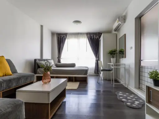 Urgent for rent !! D Condo Campus Resort Bangna, beautiful room, ready to move in, book now !!