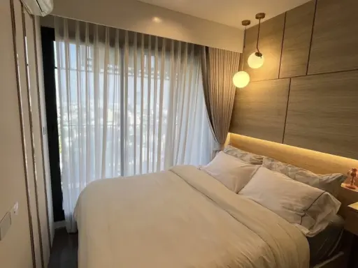 For rent Life Ladprao Valley has a lot of storage space to keep the room tidy and beautiful. Ready, don't wait.