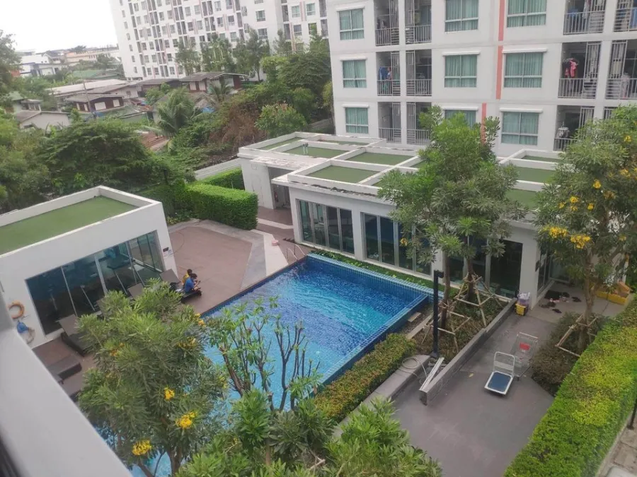 ขาย เดอะ นีช ไอดี พระราม 2 ห้องมุม ชั้นบนสุด วิวสวย สิ่งอำนวยความสะดวกครบ มาแต่ตัวเข้าอยู่ได้เลย