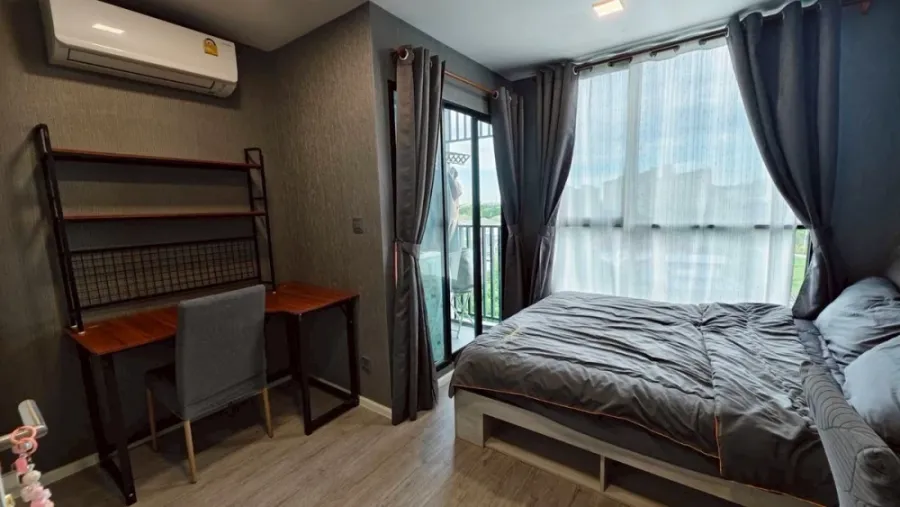 ขายห้องสวย หลุดมาแล้ว! กับคอนโด Atmoz Tropicana Bangna ห้องมุมพิเศษ โปร่ง โล่ง ลมดี อยู่แล้วสบาย