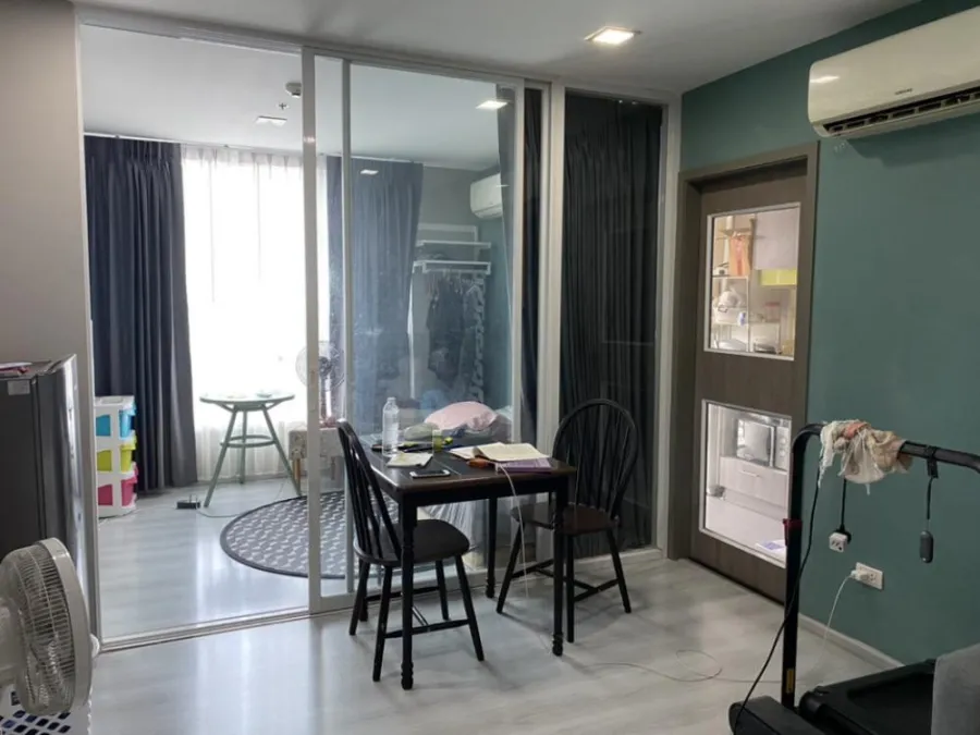Condo for rent, Grene Chaengwattana, 21st floor, north direction, very good Feng Shui, plus a very beautiful view. It's so good you have to reserve it