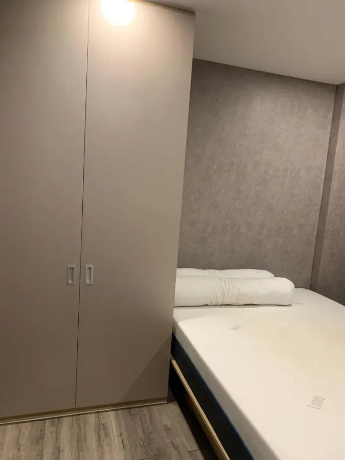 For sale, for rent, Atmoz Ratchada-Huai Khwang, swimming pool view room, complete electrical appliances, rooms come and go quickly, book now!