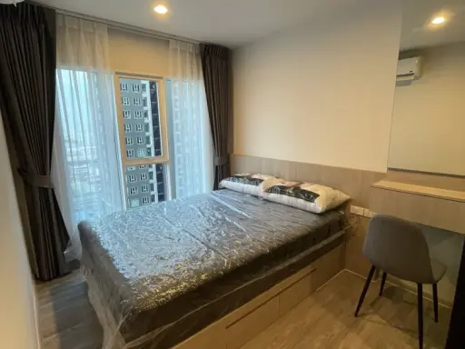 For rent: Regent Home Bangna, 20th floor, fully furnished, very livable. Book now, don't miss out!