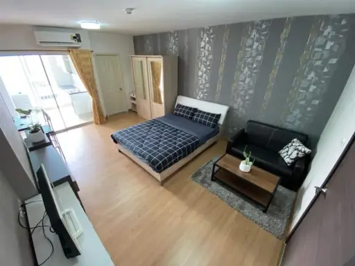For rent, Supalai City Resort, Phra Nang Klao Station - Chao Phraya, 18th floor, fully decorated, reserve now.