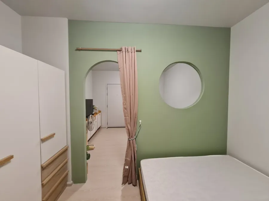 For rent: Unio Ramkhamhaeng - Seri Thai, ready to move in, fully furnished, affordable price, reserve now!