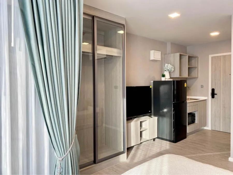 For rent KAVE AVA, 5th floor, most beautiful garden view, STUDIO room, fully furnished, ready to move in. Don't miss out on reservations.