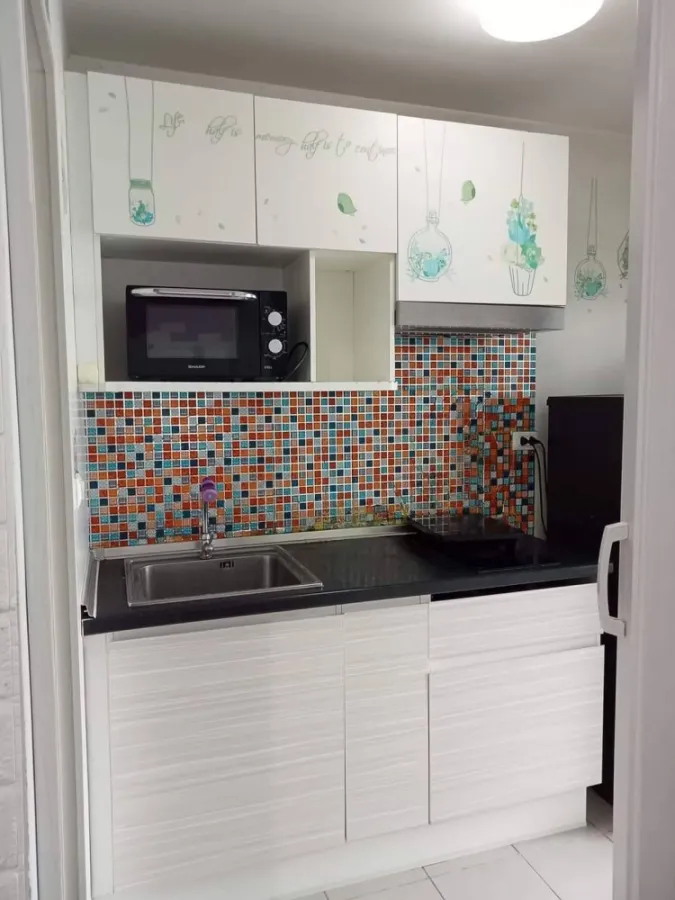 Selling Unio Charan 3, open view, attached wallpaper, the whole room is very nice. Affordable price. Don't delay. Book now.