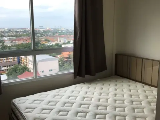 Condo for rent, Lumpini Nawamin, Sriburapha, high floor, city view, ready to book, hurry!