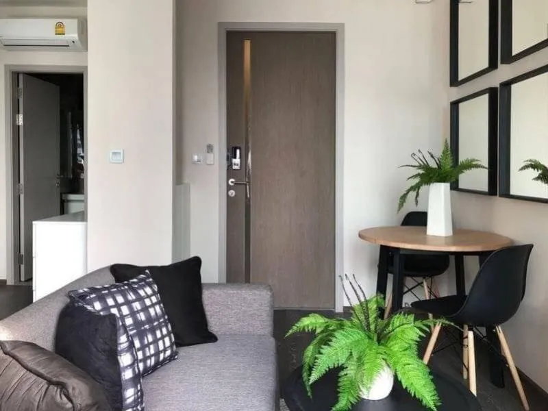 For Rent**Ideo Q Siam-Ratchathewi สีห้องคลาสสิคมาก น่าอยู่สุดๆ ห้องแบบนี้มีห้องเดียวจองเลย