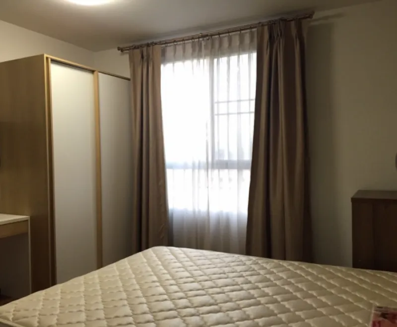 For rent, Condo U @ Huamark Station, fully furnished, ready to move in. Full set of furniture Hurry and make a reservation.