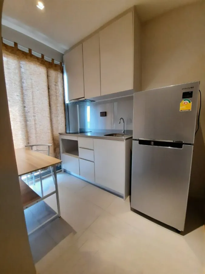 For rent!! Condo Whizdom Station Ratchada-Tha Phra, ready to move in. Fully furnished, reasonable price, don't miss it!!