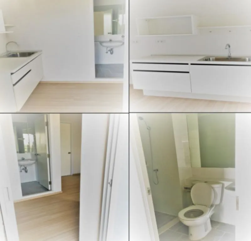 Very cheap price. Condo for sale, Plum Condo, Bang Yai Station, fully furnished. There are all available in this room. Hurry up.