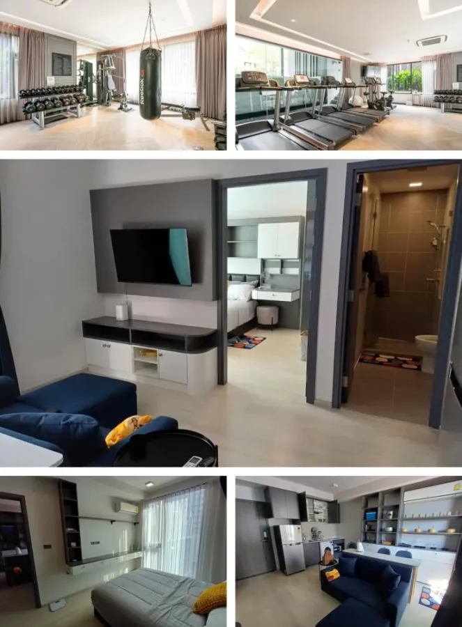 Venio Sukhumvit 10 for sale, 7th floor, Premier Zone, well decorated room. Grab your bags and move in.
