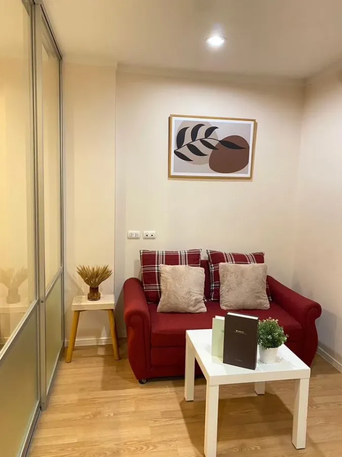 Condo for rent, Lumpini Ville Sukhumvit 109-Bearing. Ready to move in, fully furnished. Affordable price. Book now before it's too late!