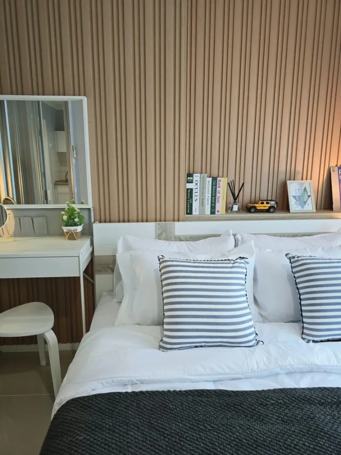 For sale: Lumpini Ville Naklua - Wong Amat (North Pattaya), stunning sea view, fully furnished, decorated with awesome wallpaper!!